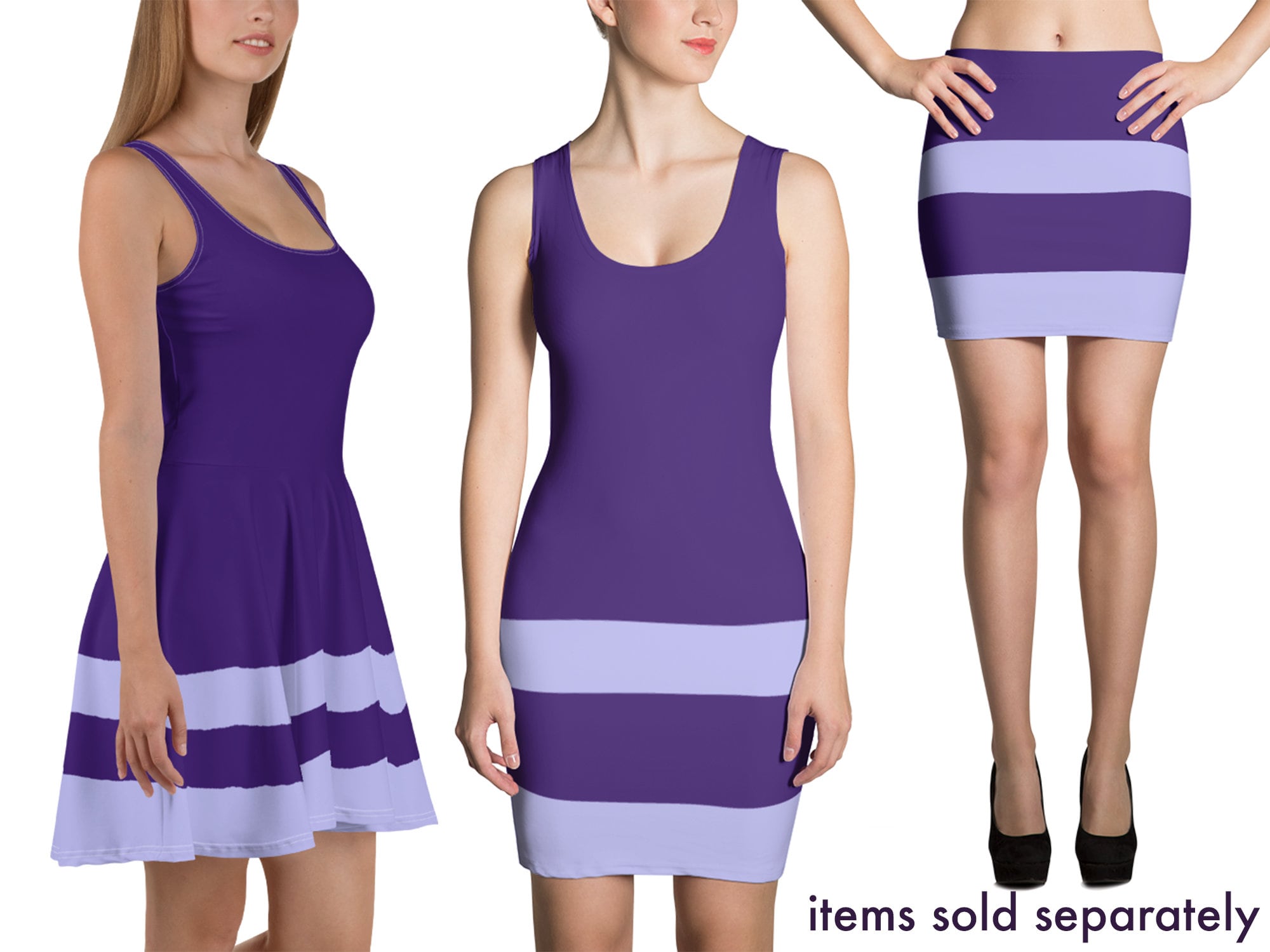 long sleeve purple dress like daphne