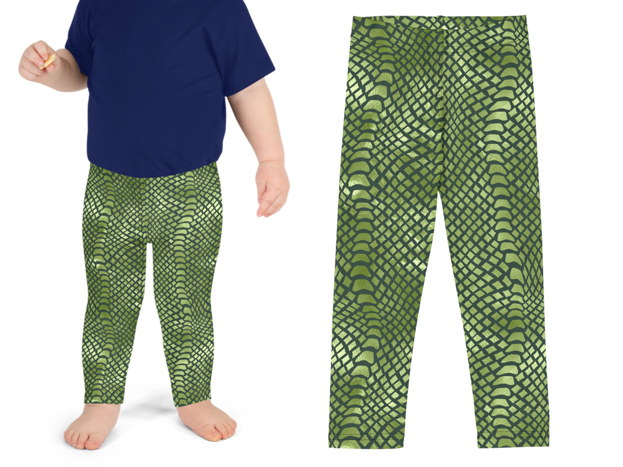 Green Crocodile Skin Leggings Yoga Pants – Cosplay Activewear