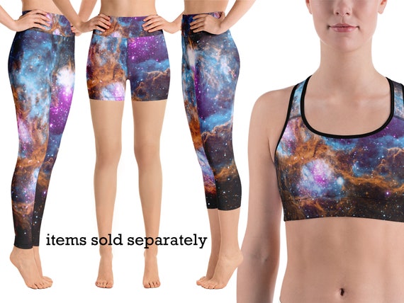 Galaxy Capri Leggings Galaxy Print Capri, Galaxy Workout Capri, Galaxy Gym  Capris, Galaxy Yoga Capris, Galaxy Running Capris - Etsy