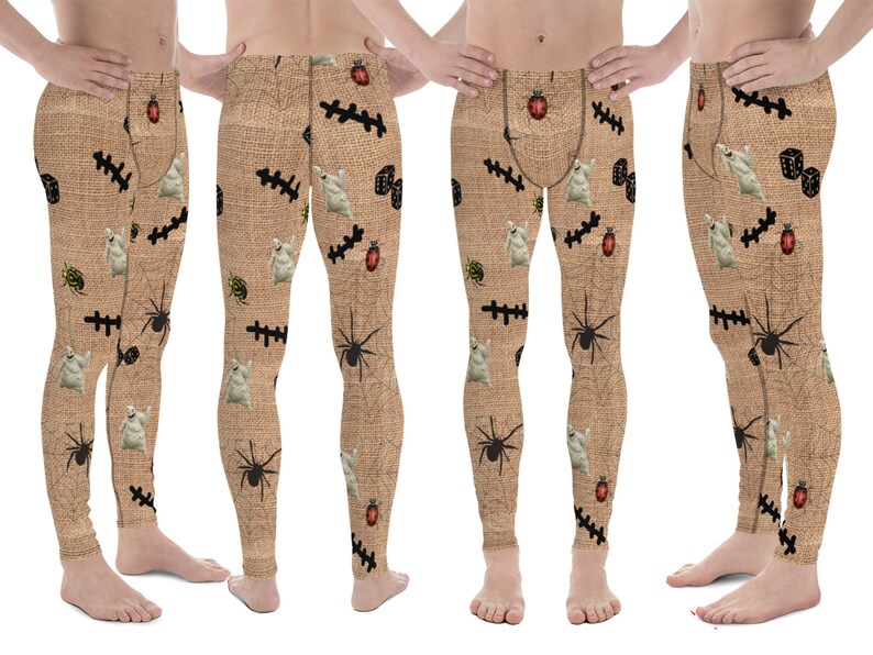 Men's Oogie Boogie Costume Athletic Meggings Rash Guard Etsy