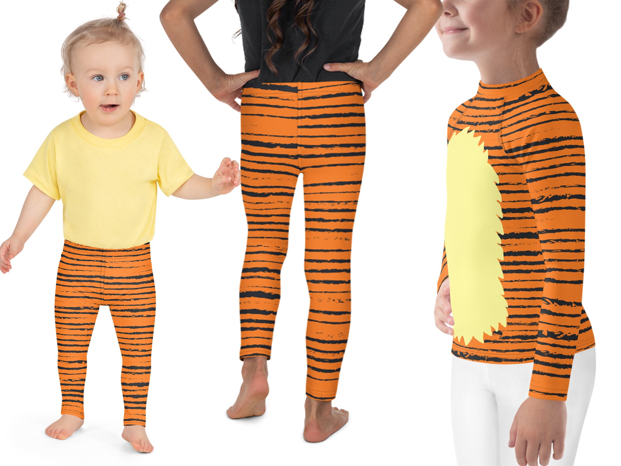 Kids tiger leggings hotsell