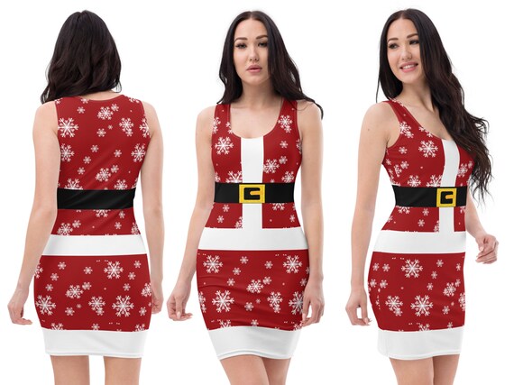 bodycon santa dress