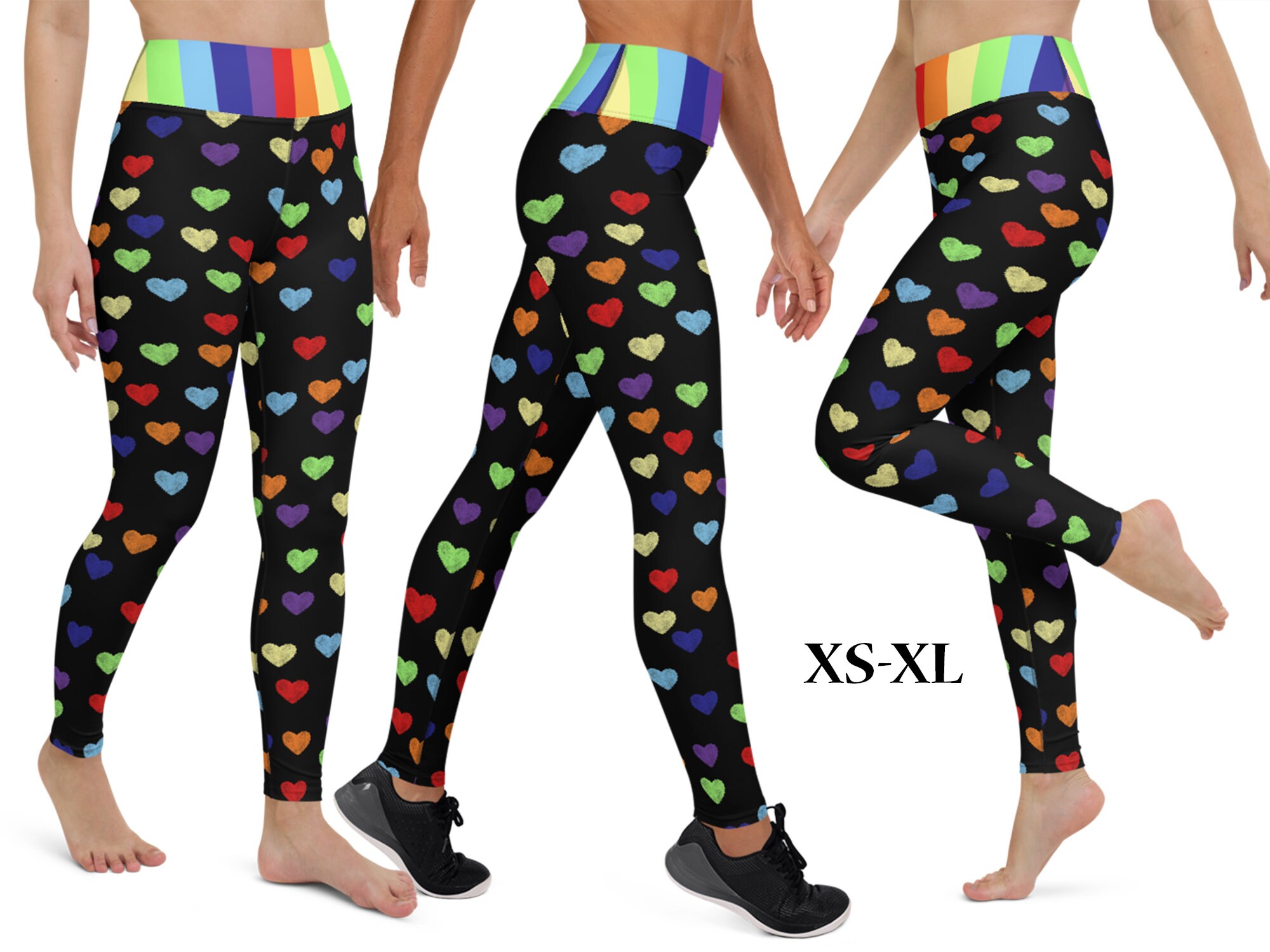 Gay Pride Diagonal Rainbow Flag LGBTQ+ Women's Leggings – Gay Pride Clothing