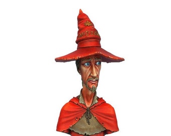 Discworld Rincewind Bust UNPAINTED