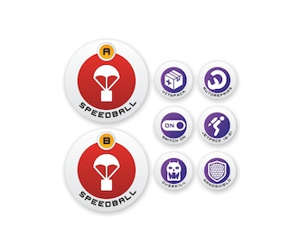 Infinity N5 Tokens Speed Ball Items (8) – 25mm and 55mm Acrylic Gaming Tokens for Tabletop, Vitapack, Switch On & other Markers