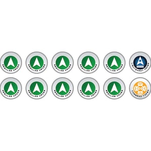 N5 Infinity Tokens Reguliere bestellingen Groen (12)