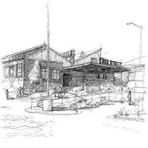 Krog Street Market - Architecture Sketch