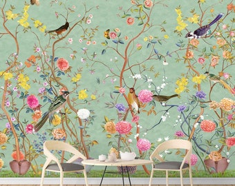 Bird Wallpaper Etsy Bird Wallpaper Etsy