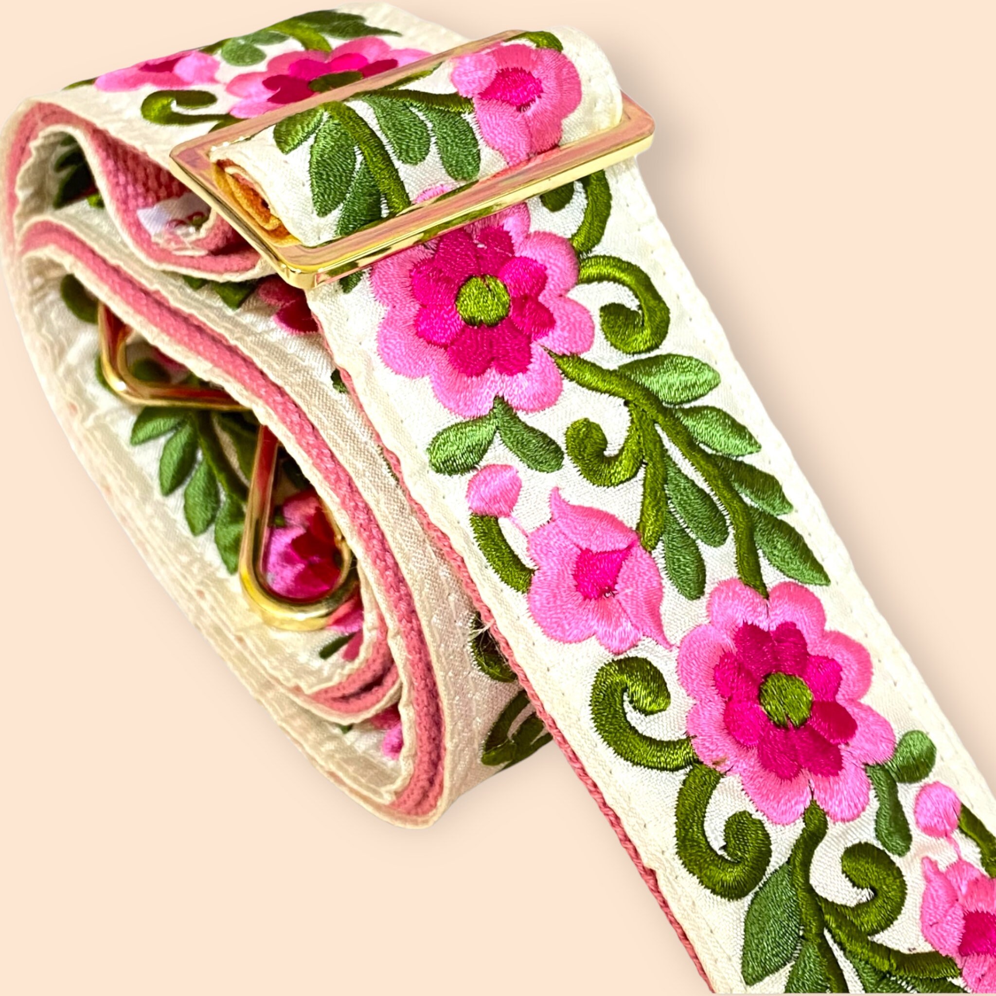 Hot Pink Bag Strap