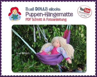 Doll Hammock • Pattern & Instructions PDF | Sami Dolls eBooks