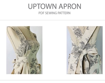 Trish Newbery Design - Uptown Apron - PDF Sewing Pattern - S/M - L/XL