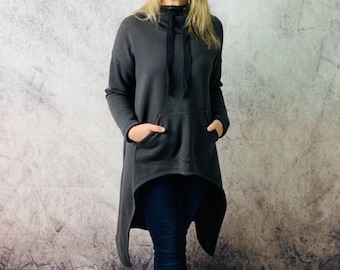 Trish Newbery Design - Alternate Assassin Hoody  - XXS-5XL - PDF Sewing Pattern