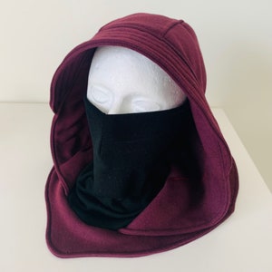 Trish Newbery Design - Ninja Hood - One Size - PDF Sewing Pattern - With Visor  - and YouTube Sew-A-Long