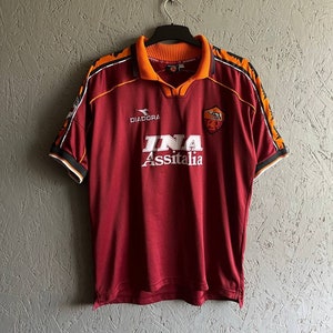 ウェア DIADORA - 90&#39;s AS Roma Home Jersey Diadora AS Roma 1998/99 Cafu #2 Home Jersey Size M | eBay