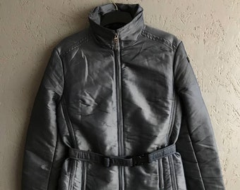 Rare Vintage 90s Ralph Lauren Polo Sport Jacket With Adjustable Belt(Nylon/Polyester) Size M