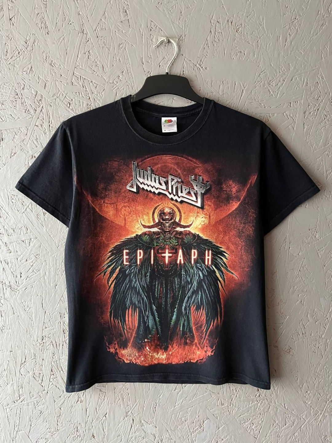 Judas Priest バンドTシャツ Mサイズ Vintage JUDAS PRIEST EPITAPH Men's Band Heavy Metal World Tour T