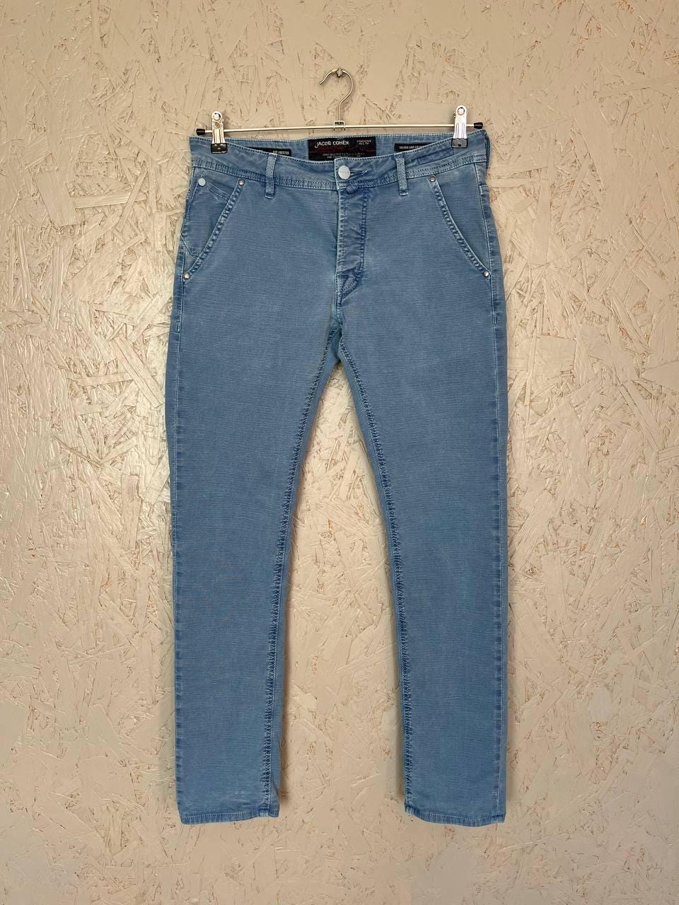JACOB COHEN Style 613 Italy Men's Slim Fit Handmade Cotton Fly
