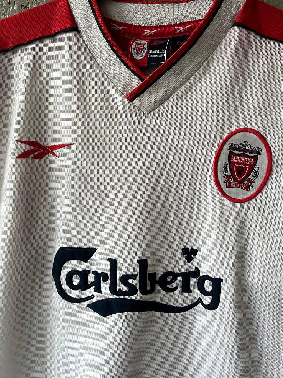 Vintage Liverpool FC 1998-1999s Away Jersey Michael Owen #10