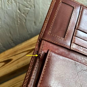 Vintage 80-tals A.Valentino Designer Lyxig Italiensk Läderväska bild 9
