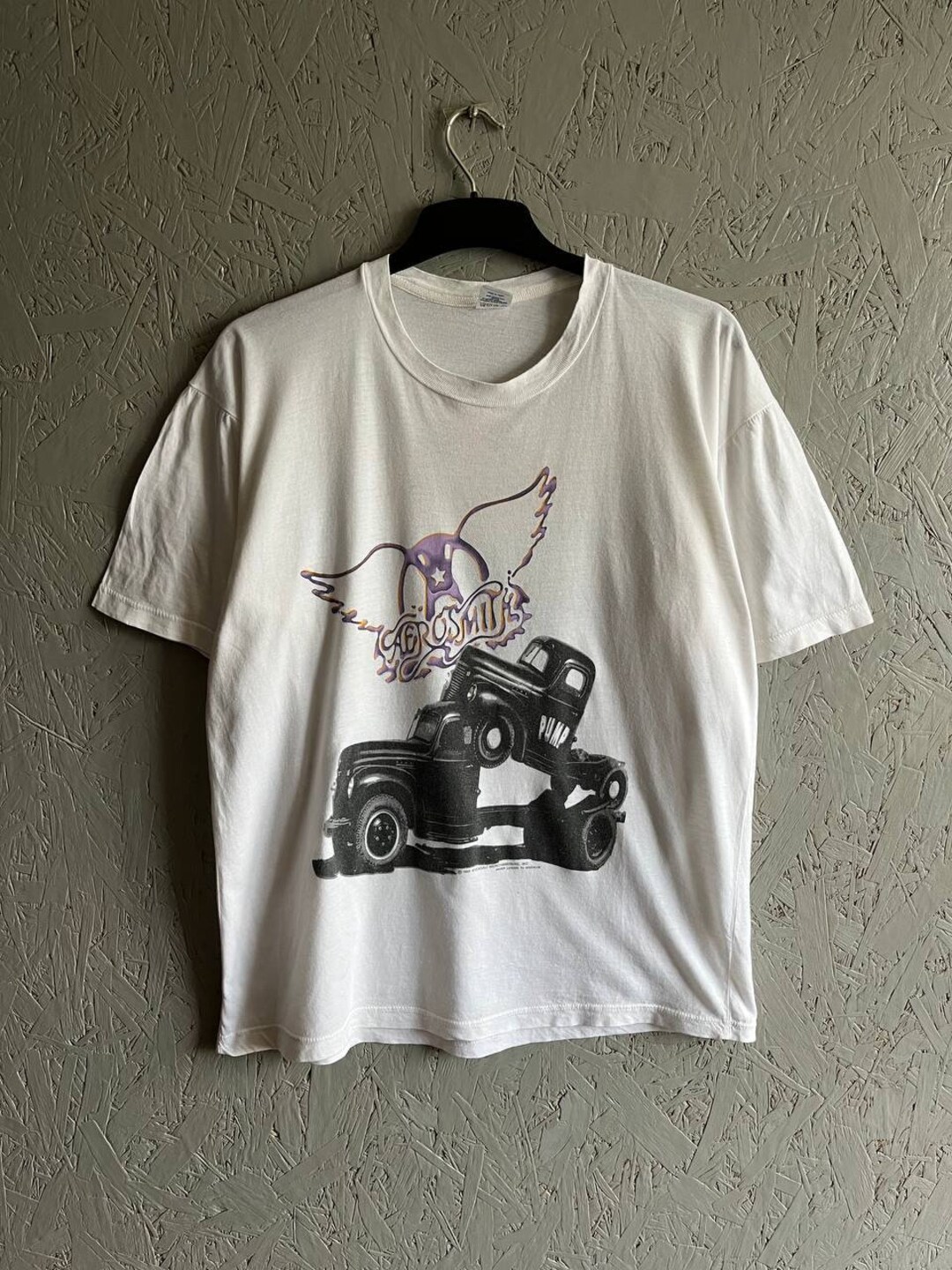 80s Aerosmith エアロスミス バンT PUMP ️1989（Aerosmith 1989