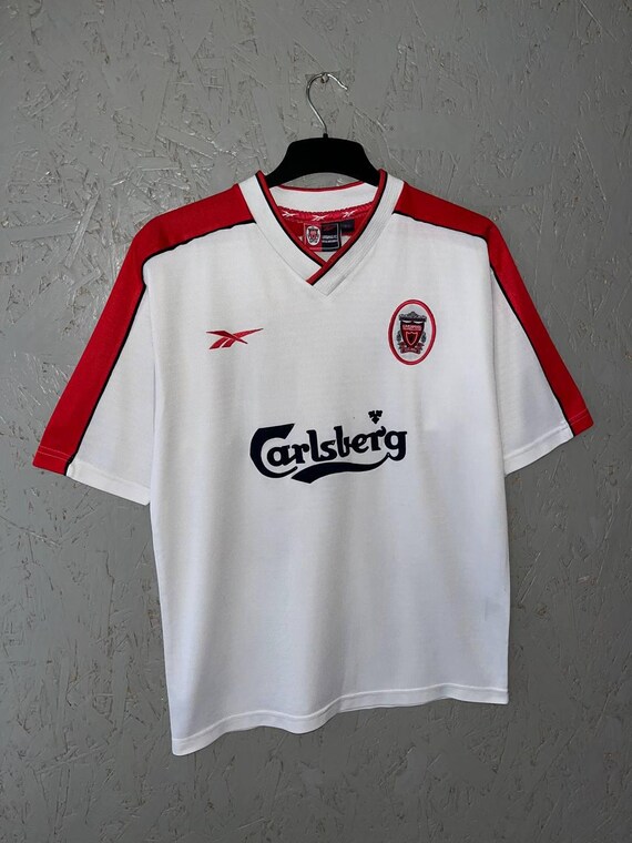 激レア リーボック 98/99 リヴァプールFC オーウェン ユニフォーム M Vintage Liverpool FC 1998-1999s Away Jersey Michael Owen #10