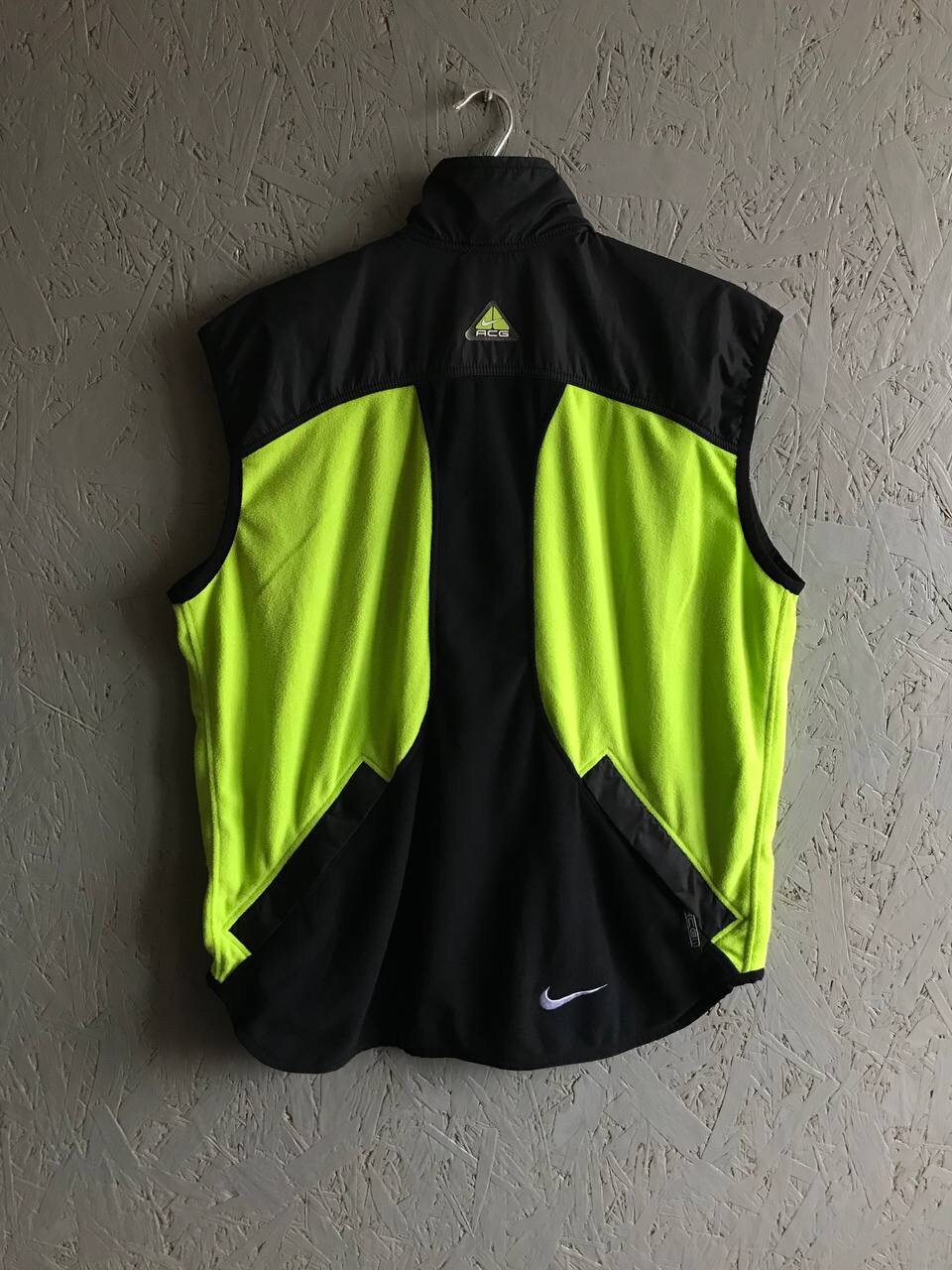 Rare Vintage 90s Nike ACG Fleece Jacket Vest / Fleece Vest