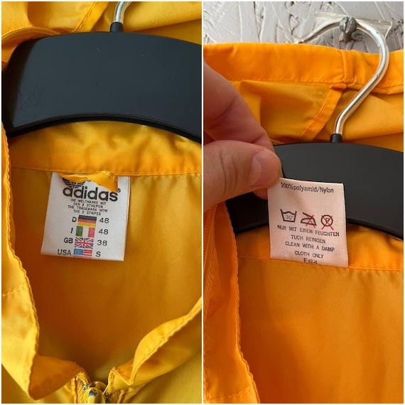 Vintage 80-90s Adidas Originals Men's Zip Track Jacket Windbreaker