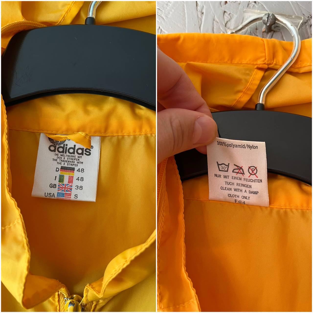 Vintage 80-90s Adidas Originals Men's Zip Track Jacket Windbreaker