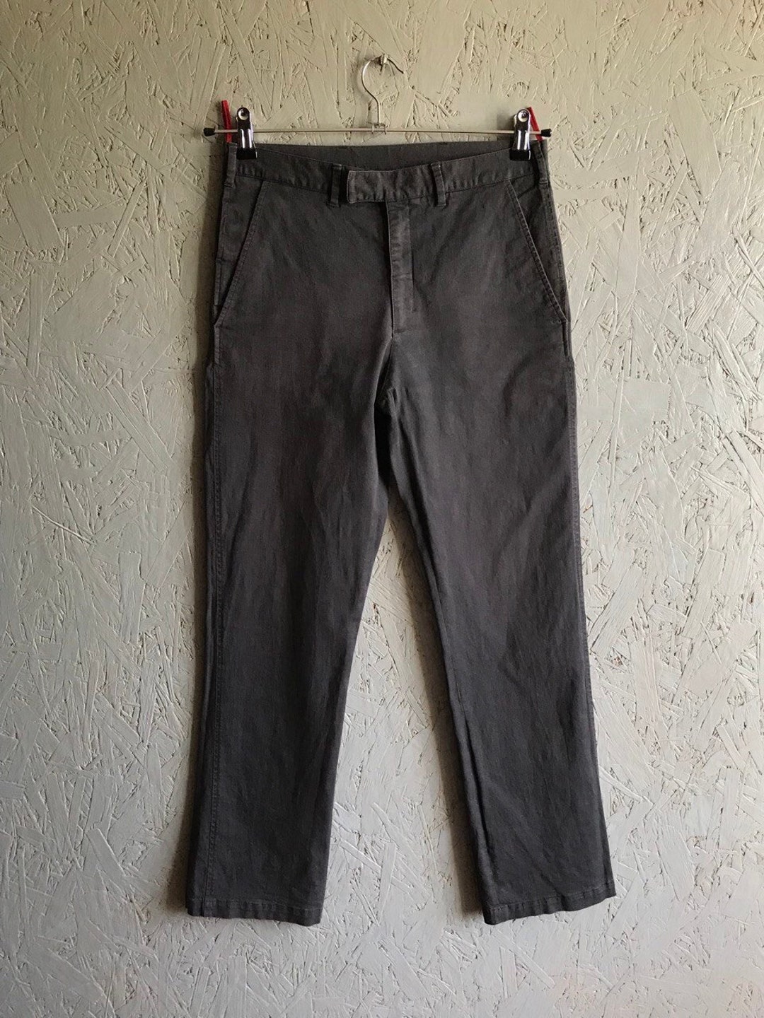 Vintage 2000s Prada Sport Layered Zip Cuff Corduroy Trousers Size W27