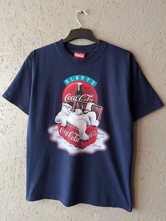 1997年代ヴィンテージ コカ・コーラ カンパニー メンズ Tシャツ Always 