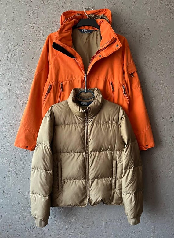 Vintage Rare Polo by Ralph Lauren 2-in-1 Men's Zip up