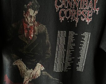 Vintage Cannibal Corpse Album Gallery of Suicide Men's Band Death