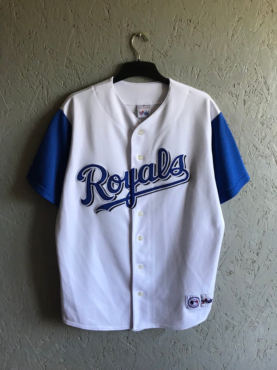 PUIG Los Angeles Dodgers BOYS Large 7 Majestic MLB Baseball jersey White