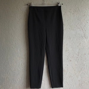 Rare Boutique Moschino Pants (Women&#39;s Trousers) Size I-40 D-34 F-36 GB-8 USA-6 Black Color