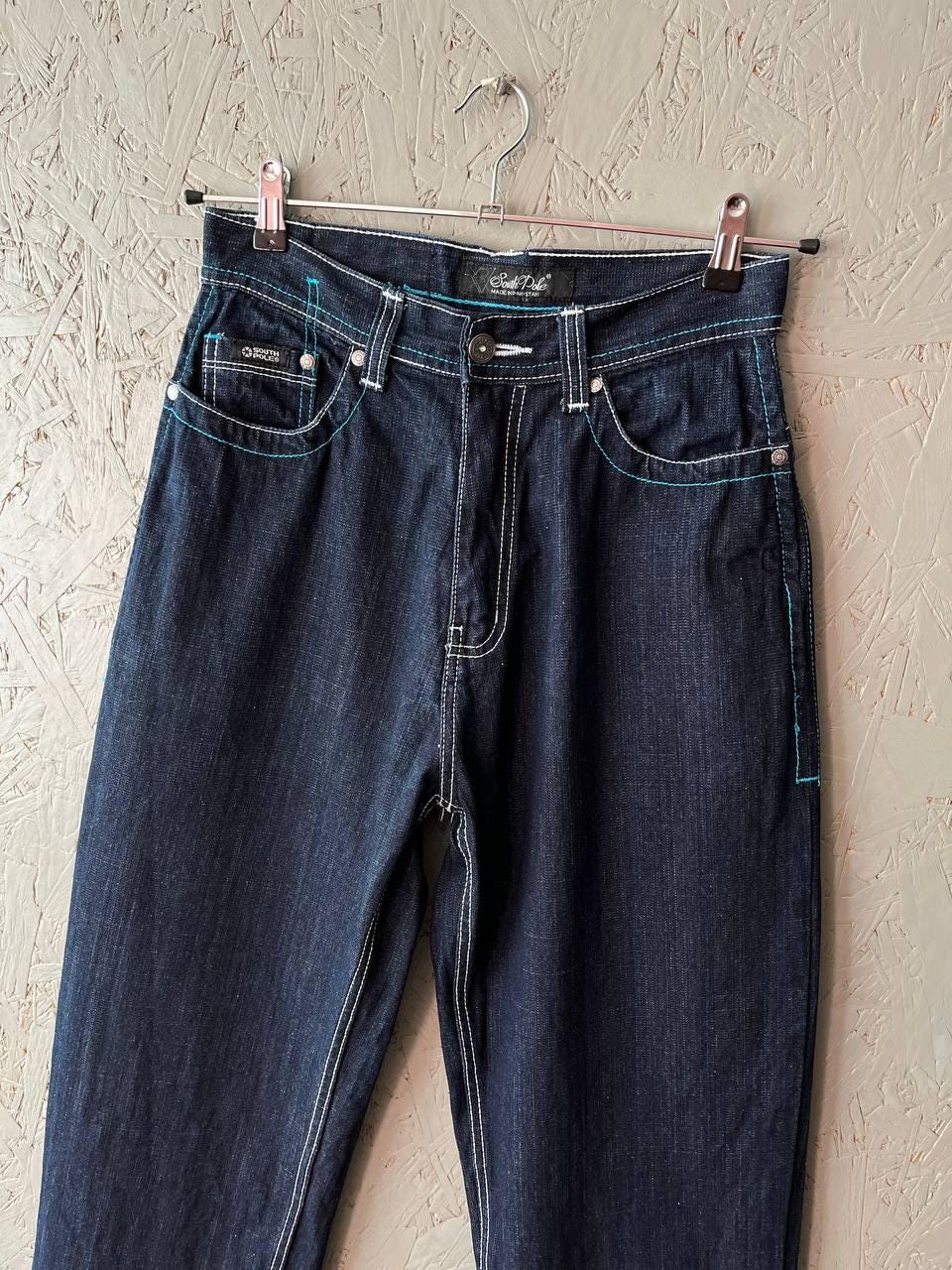 Vintage 90s South Pole Jeans Men's Denim Rap Hip Hop Pants