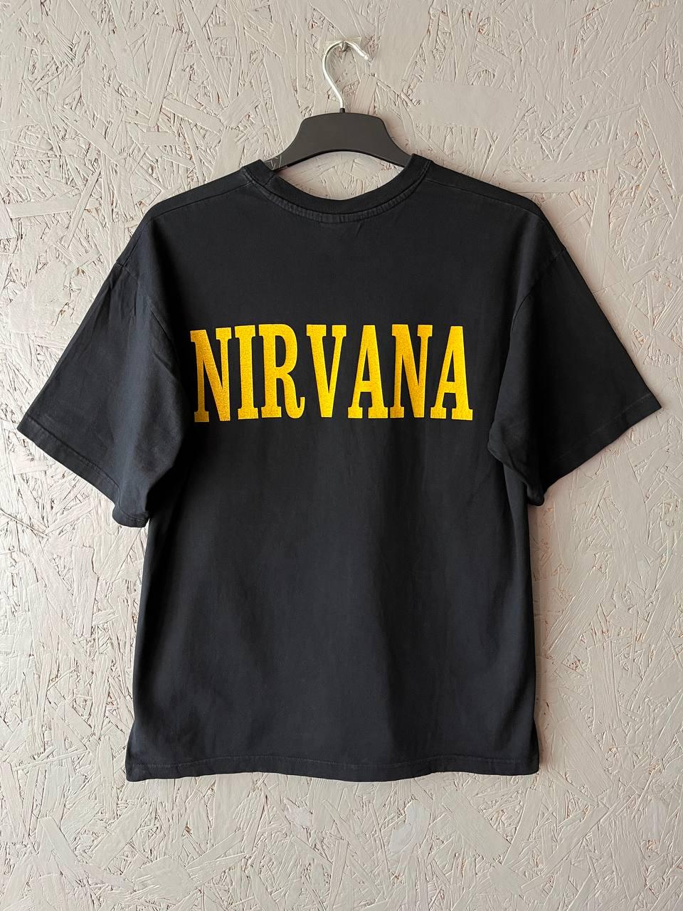 Vintage 00s Kurt Cobain Nirvana Men's Music Band Graphic T-shirt