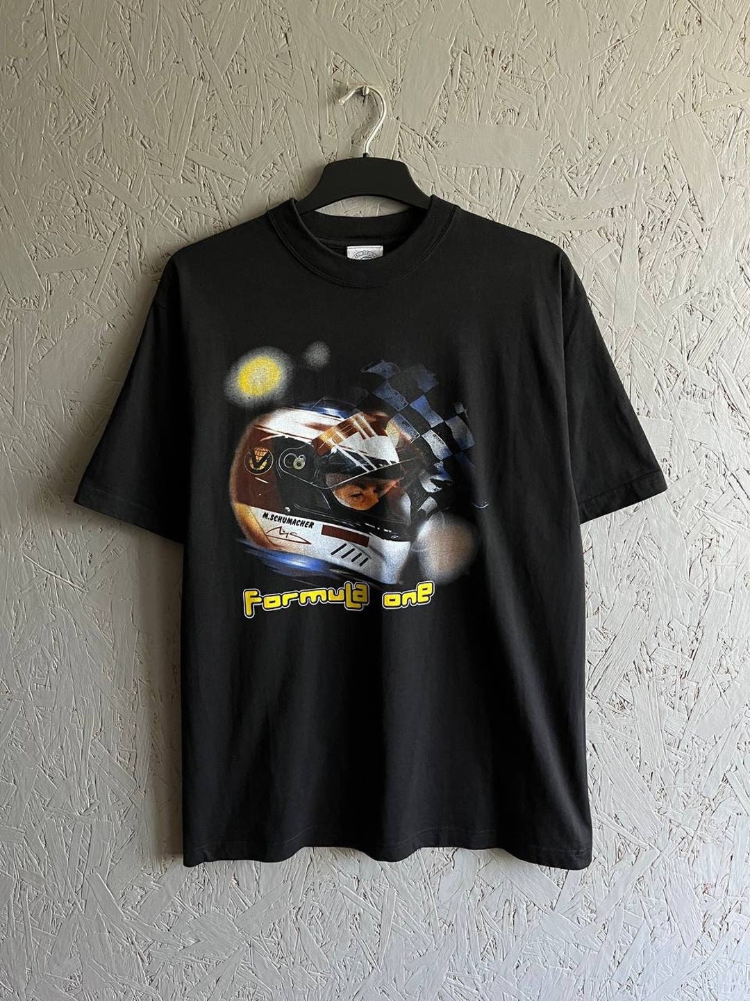 Vintage Michael Schumacher Collection Formula One Men's Racing T-shirt