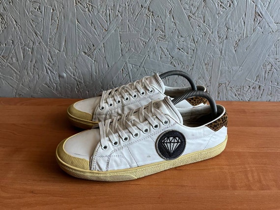 saint laurent paris leather sneaker エディ期 Hedi Slimane × Saint Laurent Paris Saint Laurent FW16 Studded