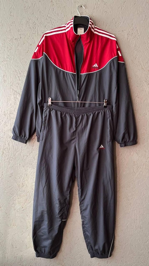 Vintage Authentic Adidas Men's Tracksuit 3 Stripes