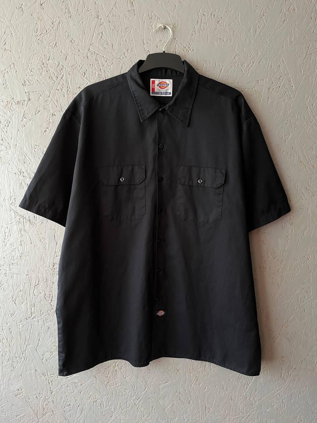 Vintage Dickies A Legend in Work Men's Short Sleeve Shirt With