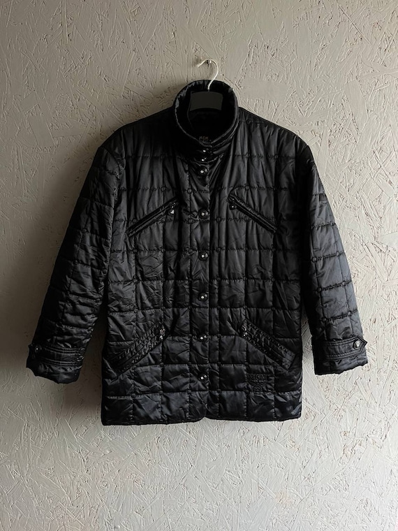 Vintage 90s MCM Women's Puffer Quilted Jacket(Mon… - image 1