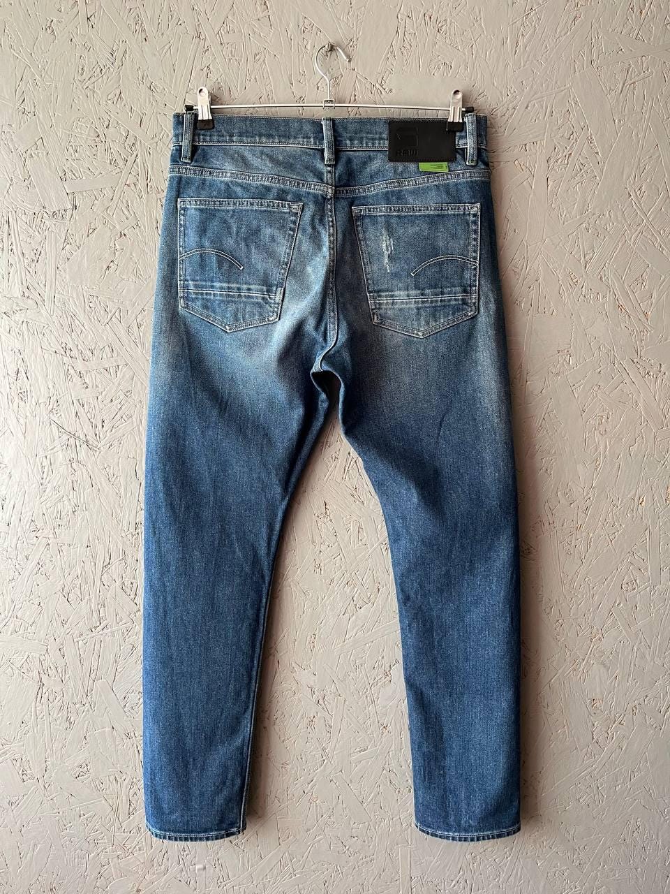 G-star Raw Denim Men's Triple A Regular Straight Selvedge Pants