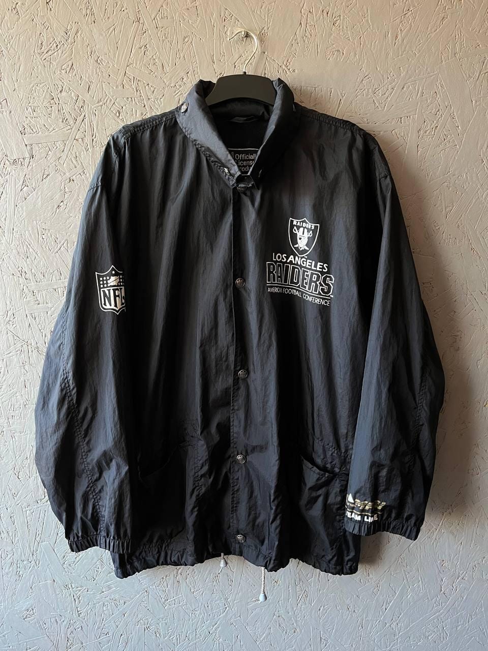Los Angeles Raiders ジャケット Los Angeles Raiders jacket, Campri Teamline football, NFL