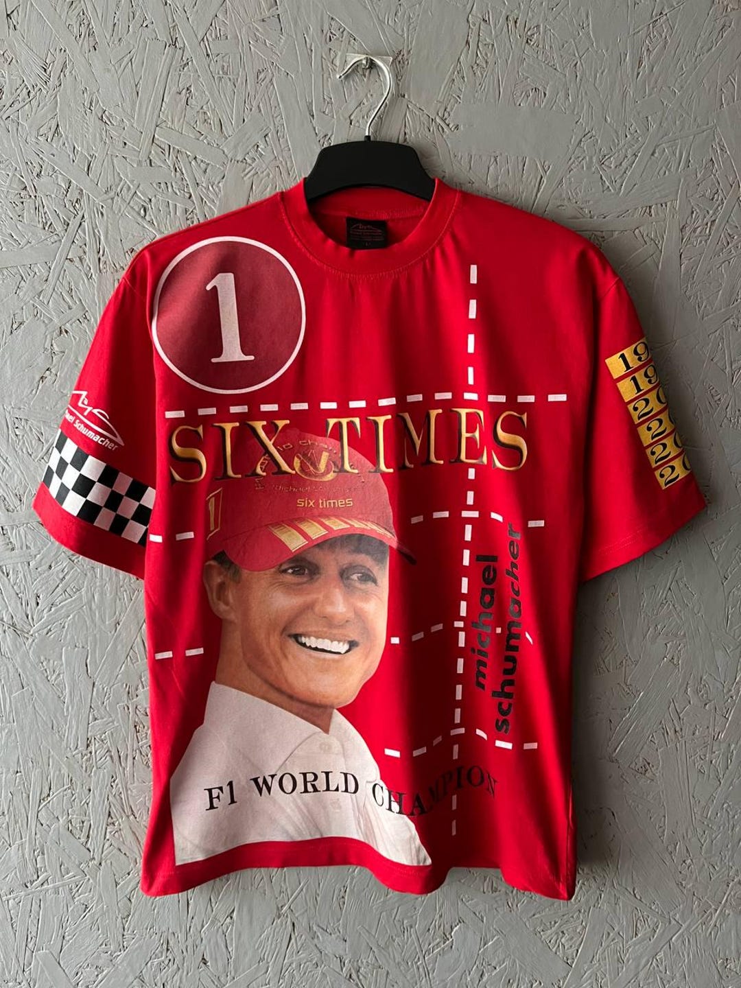 Time 2003s Vintage 2003s Michael Schumacher Formula 1 World Champion Six Times Men ...