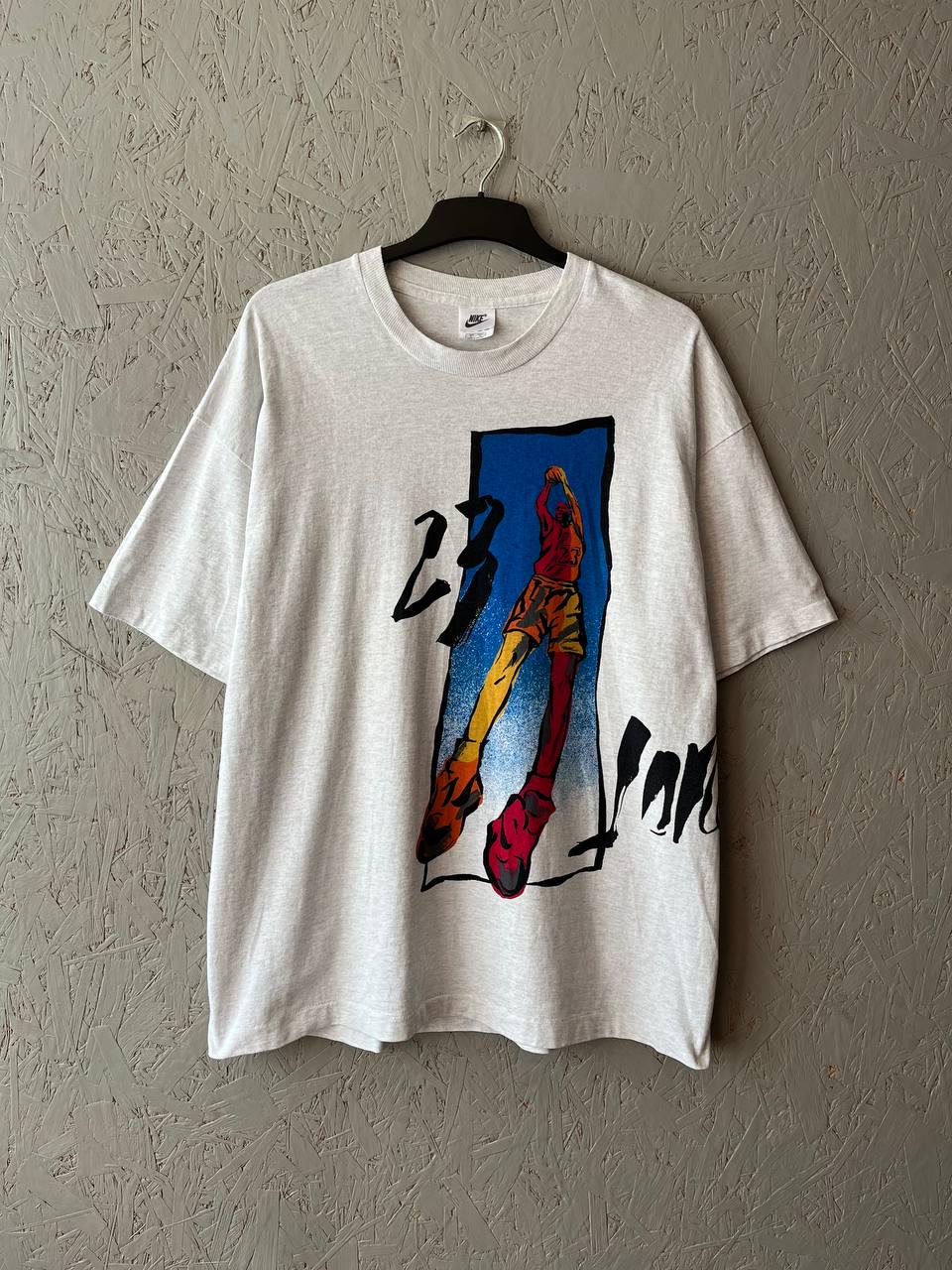 Vintage 90s Nike Michael Jordan 23 NBA Men's Graphic T-shirt Big