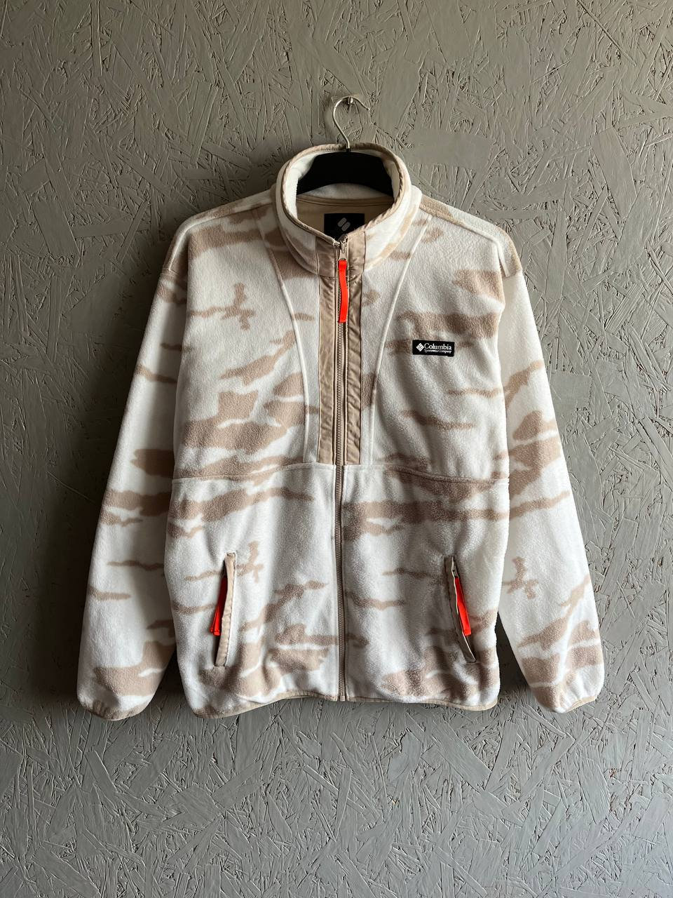 Veste polaire Columbia Full zip | Fleece zippée vintage outdoor USA randonnée | Bleu | Taille M - Vêtements