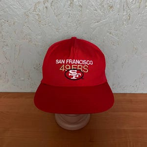 80年代から90年代のSan francisco 49ersのキャップです. Sf 49ers 90s cap - Etsy 日本