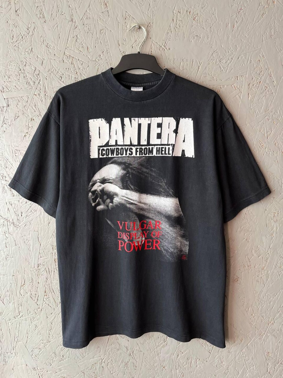 Vintage 90s PANTERA Cowboys From Hell Men's Metal Band T-shirt