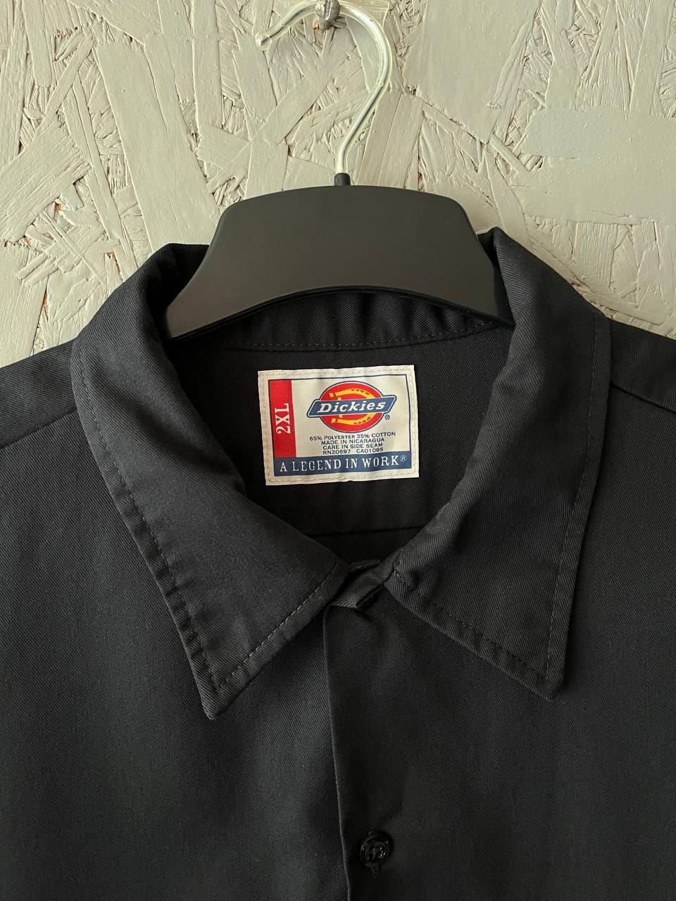 Vintage Dickies A Legend in Work Men's Short Sleeve Shirt With