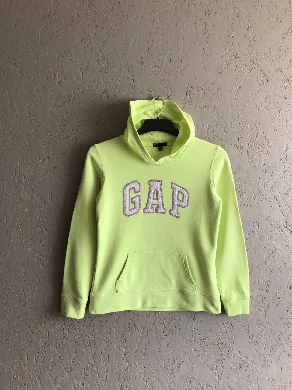 lime green gap hoodie